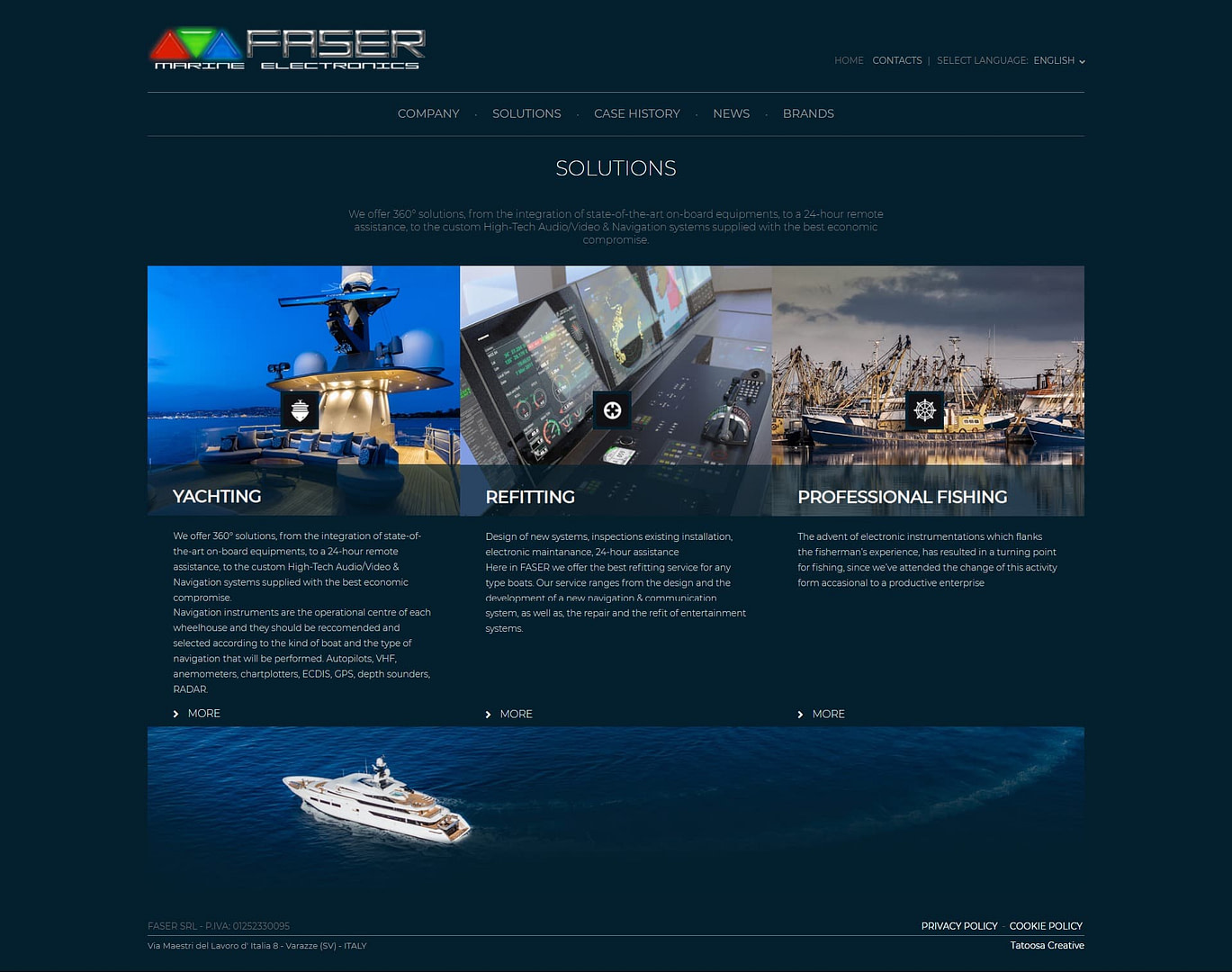 faser srl sito web