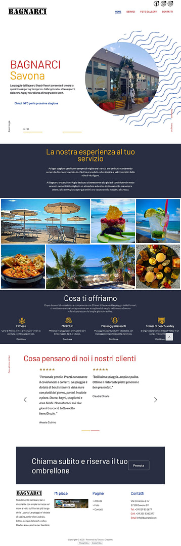 sitowebbagnimarini-savona Bagnarci Savona 1 - Savona