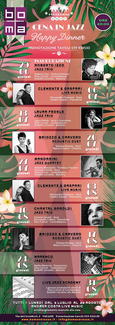 Realizzazione calendario eventi 1 - Savona