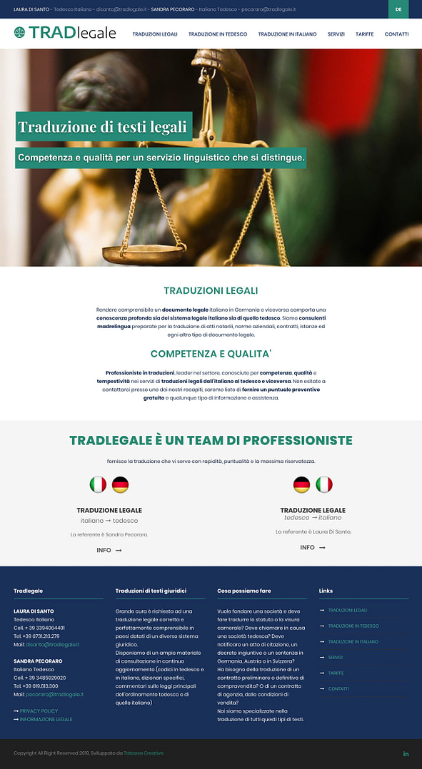 sitiwebinsavona Tradlegale 1 - Savona