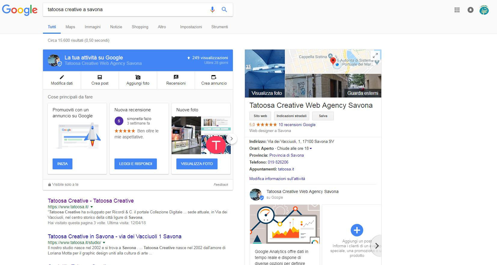Come creare un post perfetto su Google My Business 2 - savona Come creare un post perfetto su Google My Business
